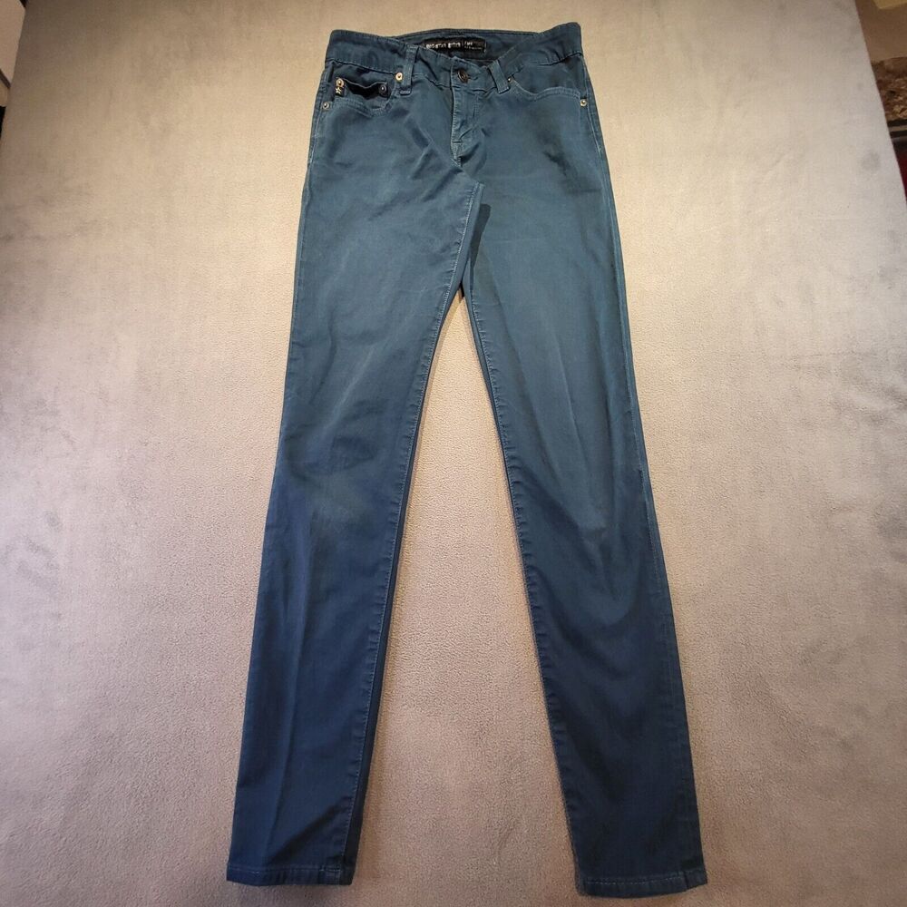 Big Star Alex Skinny Womens Jeans Size 27 Dark Wash‎ Blue Low Rise Stretch